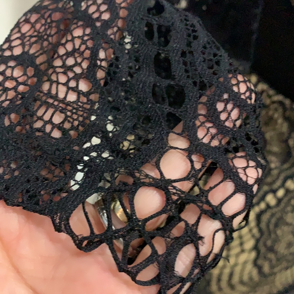 Selling a very cute black and nude two piece set from ANGL. - Picture 6 of 6
